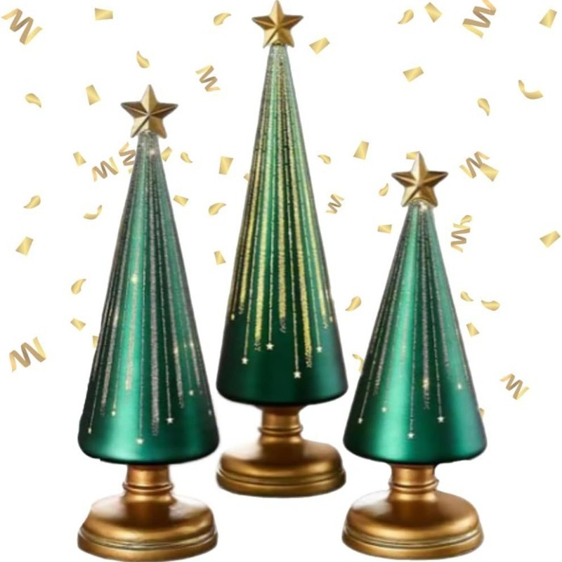 Resin Christmas Ornaments Craft Gift Decoration树脂圣诞装饰|undefined
