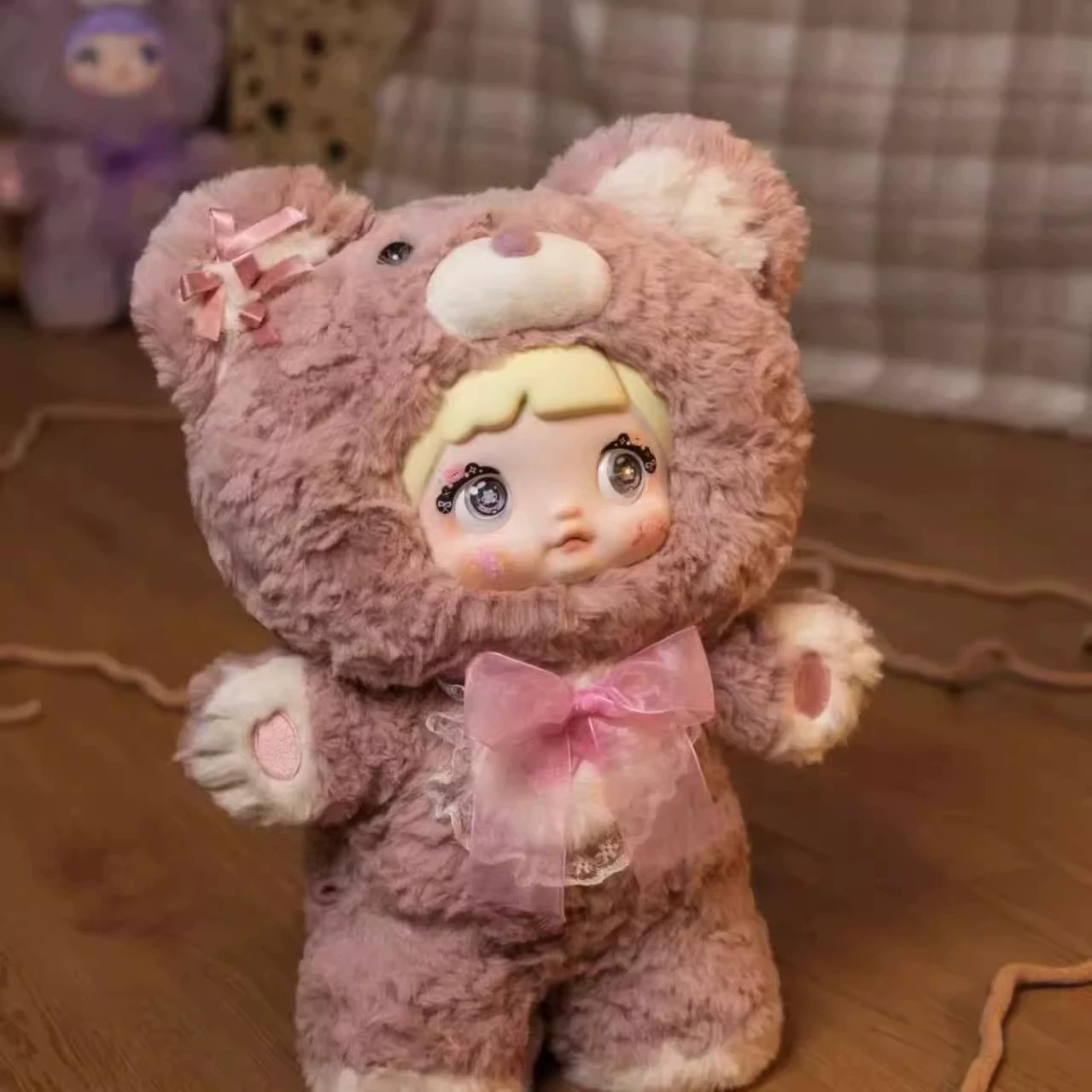 Настоящий Nommi клейкий рис 400% хороший ночной мишка плюшевые сюрпризные коробки модная игрушка фигурка милые украшения оптовые подарки