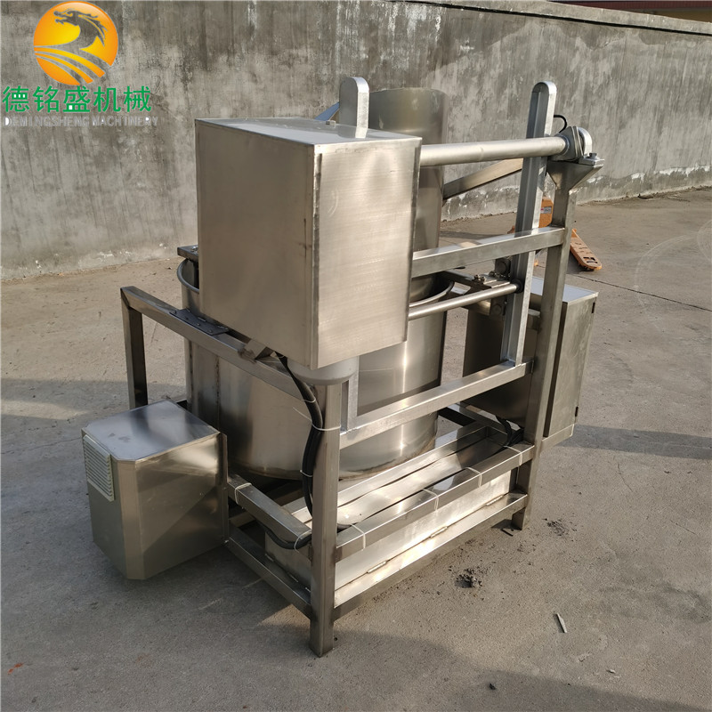 定制款自动出料五金脱水机 油炸食品脱油机器 锅巴薯片脱油机