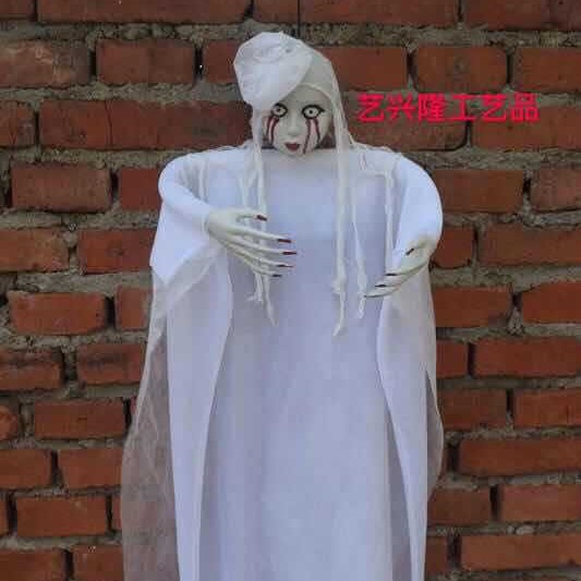 Casa embrujada de Halloween transfronteriza sala secreta escapar de la tienda de tatuajes KTV accesorios de decoración belleza blanca colgante fuente directa
