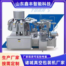 诸城给袋式真空包装机厂家 真空食品套外袋机 充氮气给袋式包装机