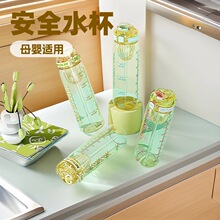 孕妈婴儿吸管水杯PPSU热水水杯书包背带水壶批发学生汽车水壶水杯