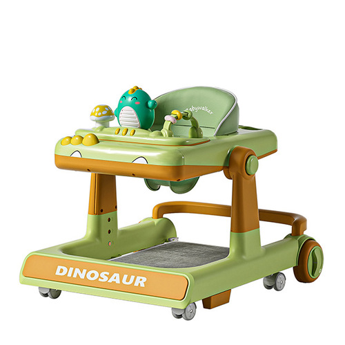 Baby Walker Anti-O Leg Design Multifunction Anti-Tip Seat for Girls and Boys Three-in-One Push Cart New Model