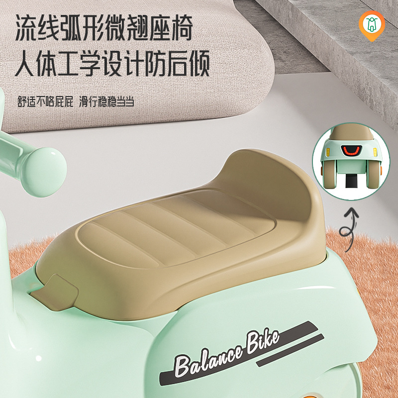 Nuevo niño Mulan scooter de 1 - 3 años de edad coche de equilibrio para niños niñas tricicletas para niños regalos exclusivos