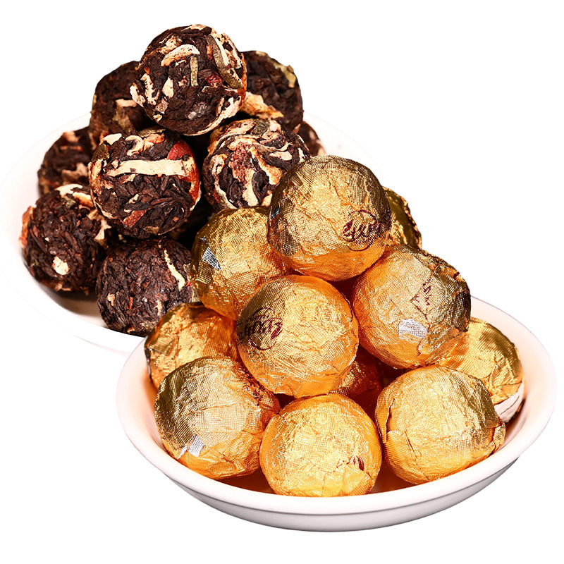 工場自営小青柑陳皮プーアル龍珠茶葉散ロット500g龍珠プーアル茶熟茶葉は自分で飲む|undefined