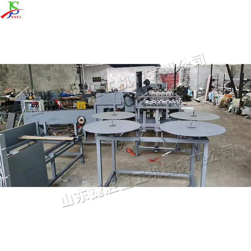 热收缩木棒圆棒覆膜机 自动拖把杆套膜机 武术棒外层装饰贴膜机