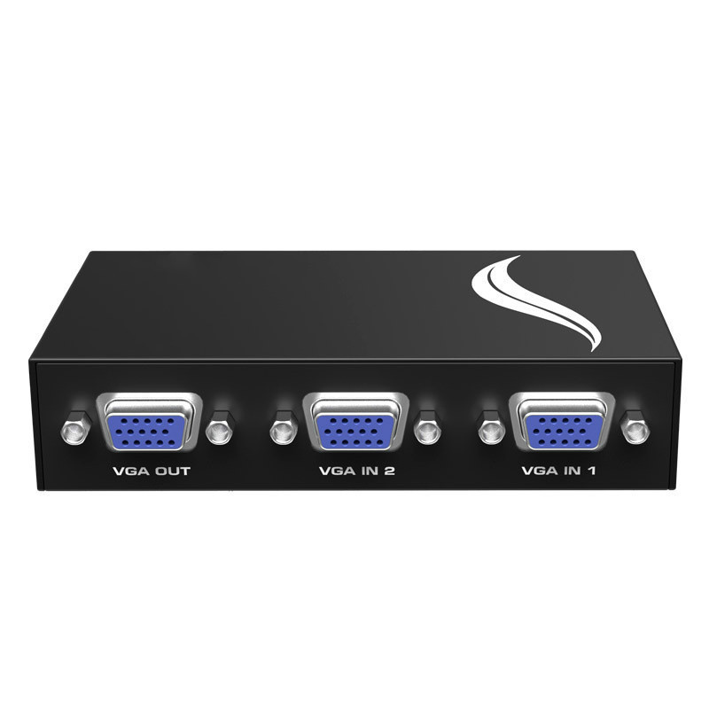 Computer Projector Office Dedicated Two Hosts One Monitor Two-Way Vga Switch Vga Splitter Computer Projector Office Dedicated Two Hosts One Monitor Two-Way Vga Switch Vga Splitter