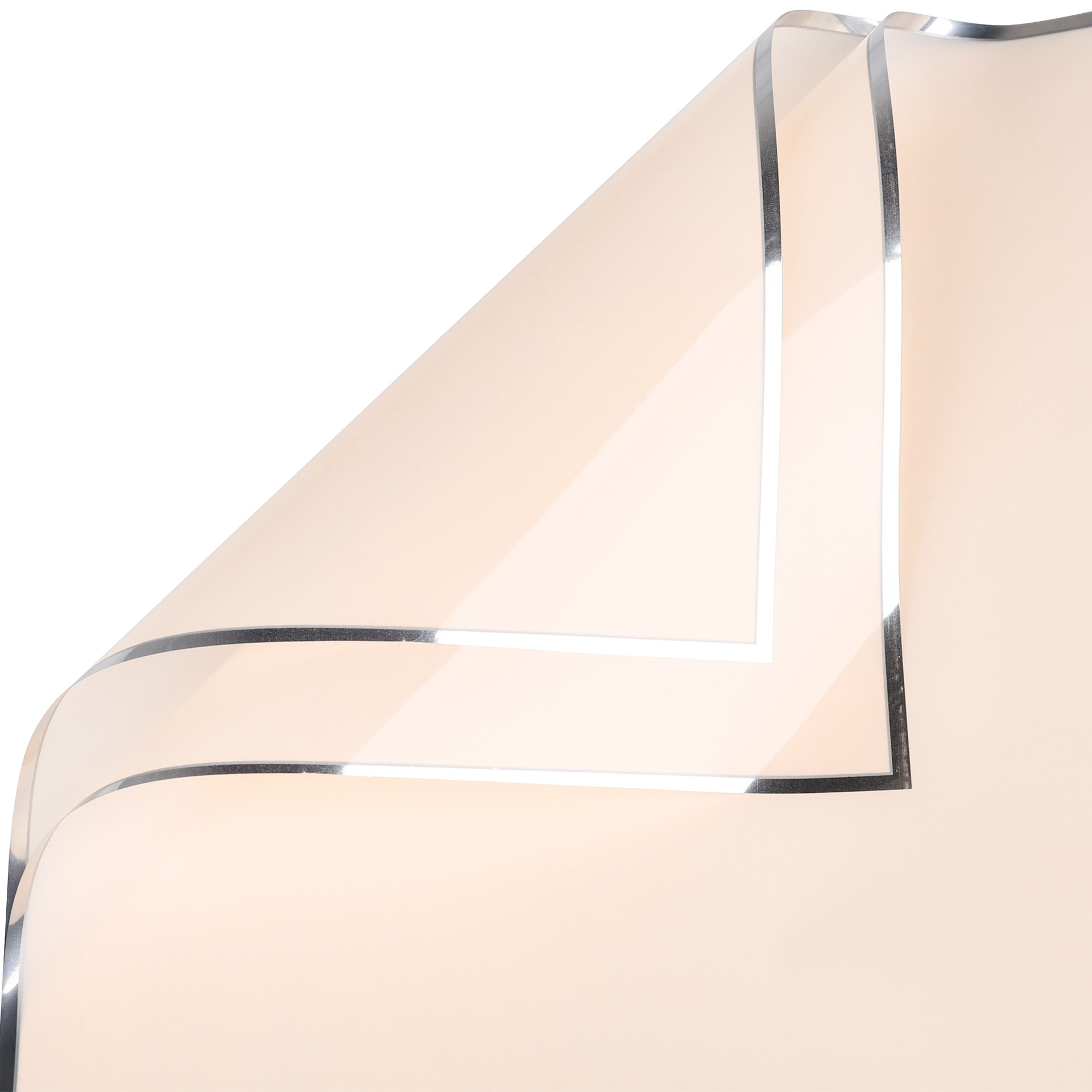 Ramo fresco de papel de embalaje material translúcido impermeable flor tienda ramo de papel de embalaje engrosada borde dorado jalea película papel mate