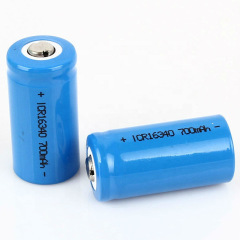 16340充電リチウム電気3.7vレーザー照準器16340柱式リチウム電気700mah