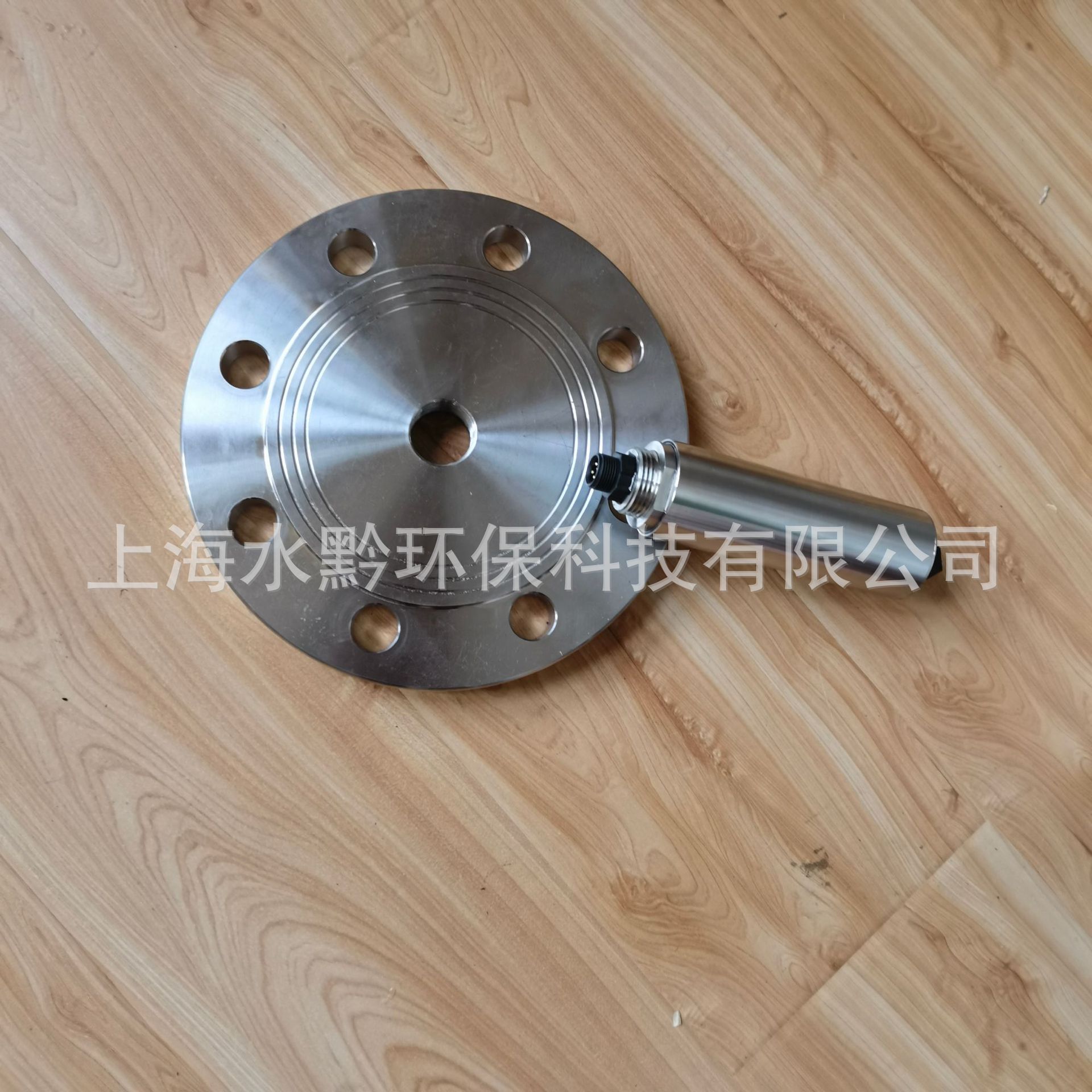 上海水黔水质电极法兰式安装PP塑料法兰配件加工