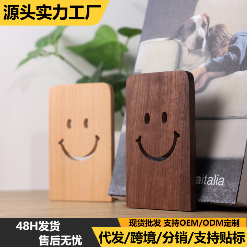 Libro de estilo caliente de Amazon, libro de madera, libro de madera, soporte de libros, soporte de libros, archivo de libros de madera, apertura al por mayor