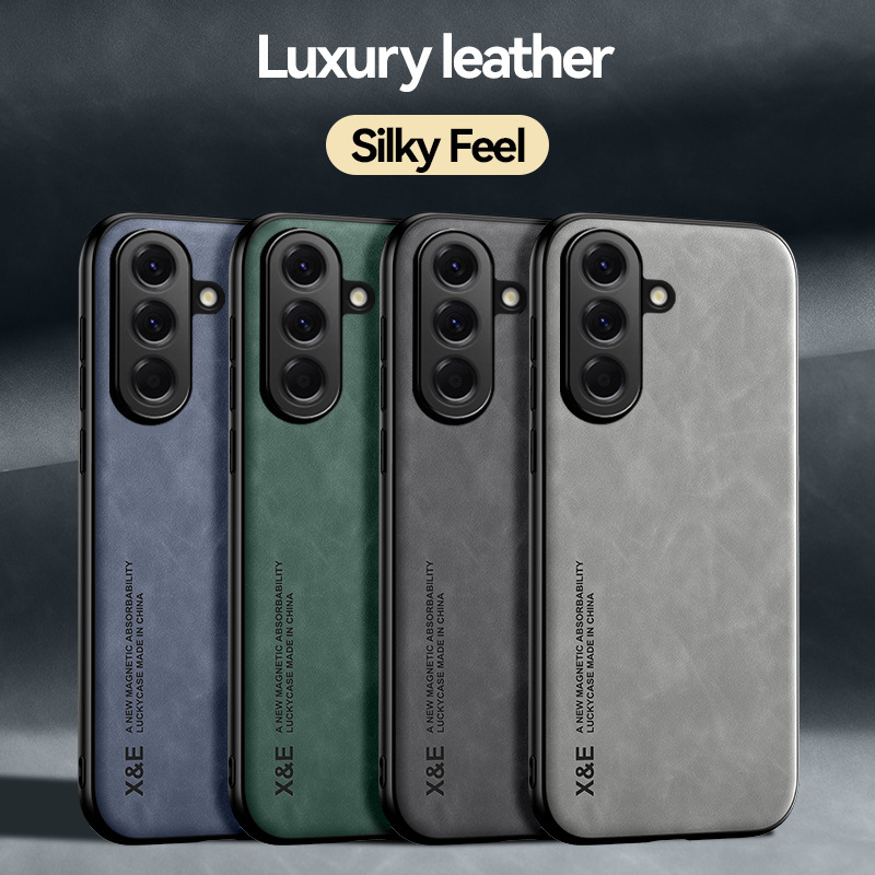 Suitable for A37 Skin-Feel Retro Leather Texture Phone Case S26Ultra Solid Color All-Inclusive Anti-Fall Phone Protective Case Suitable for A37 Skin-Feel Retro Leather Texture Phone Case S26Ultra Solid Color All-Inclusive Anti-Fall Phone Protective Case