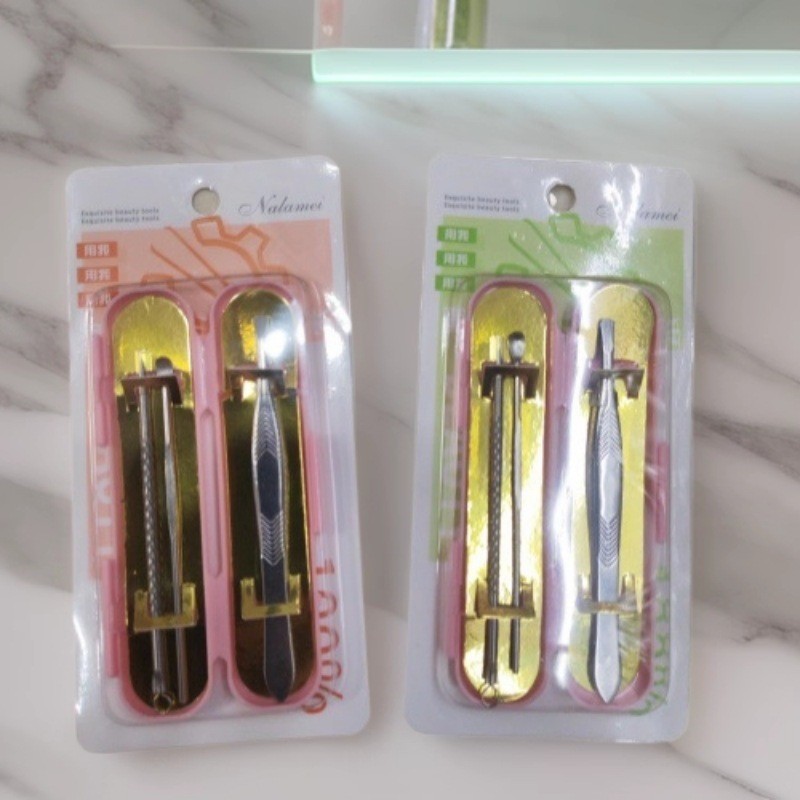 38 conjuntos de herramientas nuevas herramientas de maquillaje cejas clip cejas tijeras de uñas tijeras de orejas 2 herramientas de maquillaje tienda