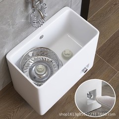 ベランダの足はモップの池の陶磁器のモップの池を制御します。