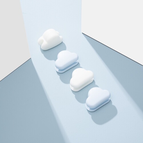 Japanese-style cloud-shaped toothpaste holder, bathroom and toilet portable wall-mounted toothpaste stand, popular facial cleanser toothpaste holder