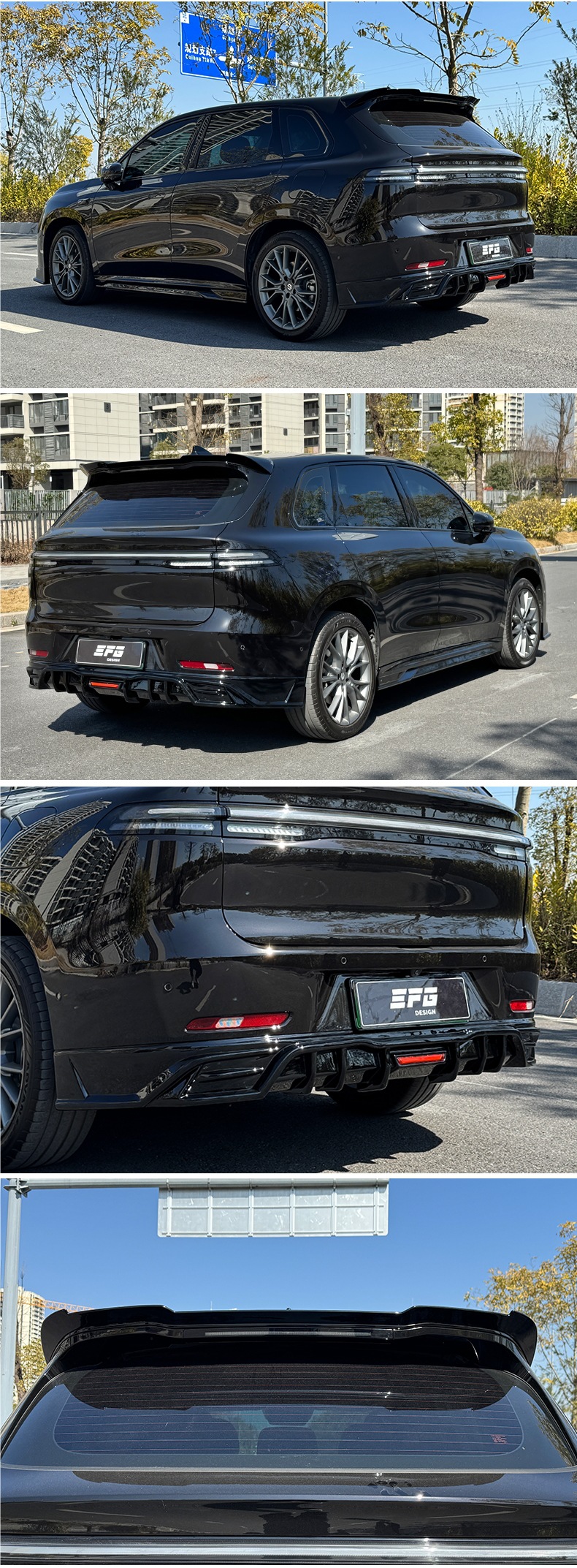 Suitable for Zero C10 Modified Efg Model Large and Small Surround Front and Rear Lip Lower Shovel Tail Wing Appearance Modification Upgrade Kit