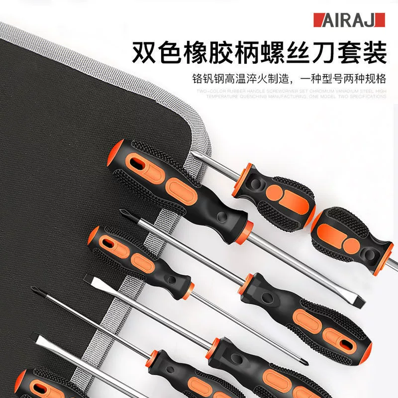 Screwdriver, metal set