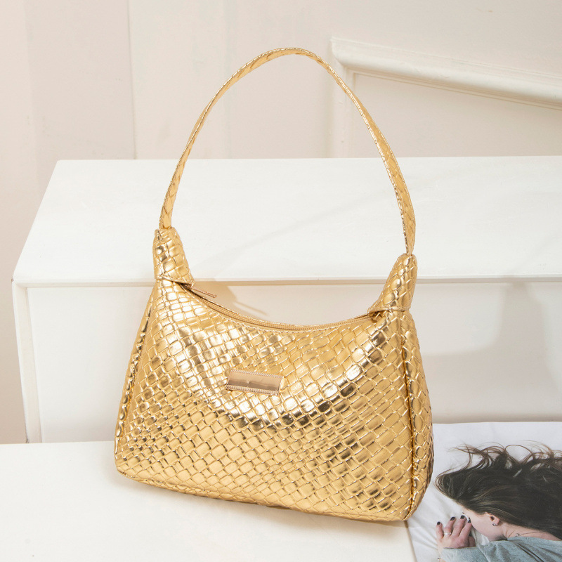 Bolsa debajo de las axilas otoño y invierno nueva bolsa de mujer de gran capacidad, moda de alta calidad, bolsa de hombro de viaje simple.