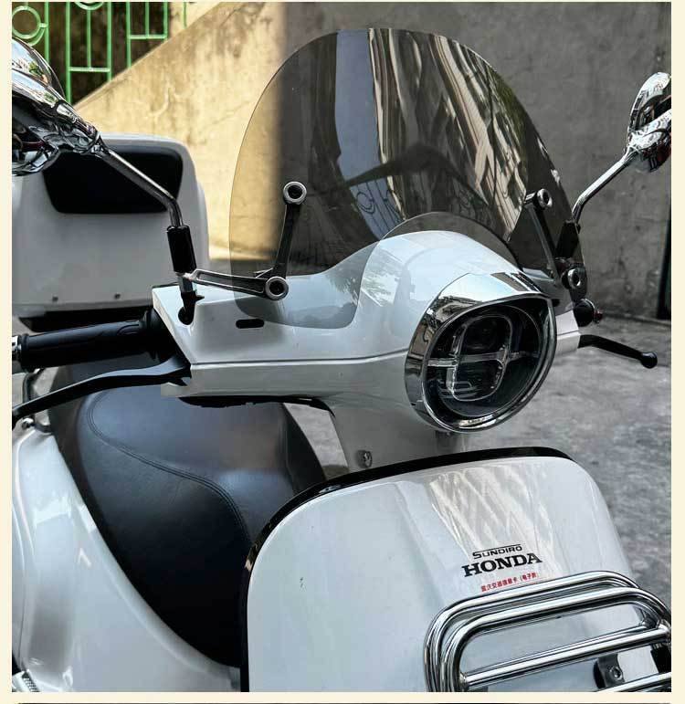 Suitable for Honda 25 Ns150La Windshield 25 Ns150La Special Front Windshield Modification Accessories Rain Shield
