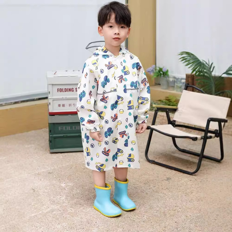 high quality children's raincoat with schoolbag for boys and girls baby toddler conjoined long waterproof windproof quick-drying poncho high quality children's raincoat with schoolbag for boys and girls baby toddler conjoined long waterproof windproof quick-drying poncho