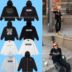 GOODBRAND大合集汪苏泷老白同款字母刺绣宽松卫衣百搭男女情侣T恤