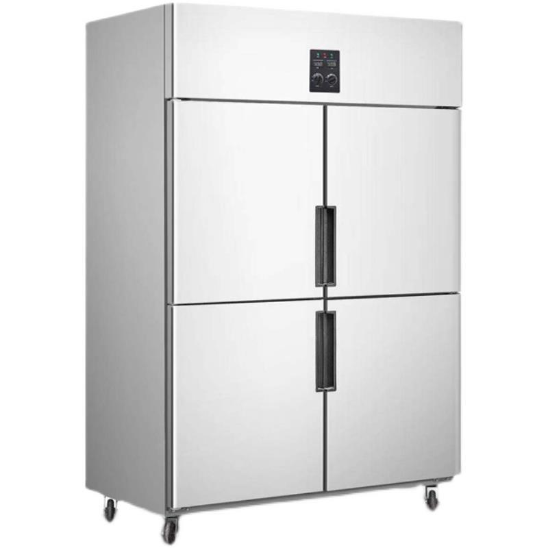 Refrigerator commercial vertical kitchen Freezer Four-door Freezer Freezing Cold storage workbench capacity