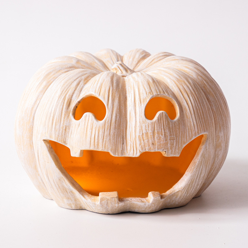 クロスボーダーのカボチャのランプのハロウィンの装飾品のデパートの美陳のショーウインドーの置物の屋外のアロマの透かし彫りの発光の大きいカボチャ|undefined