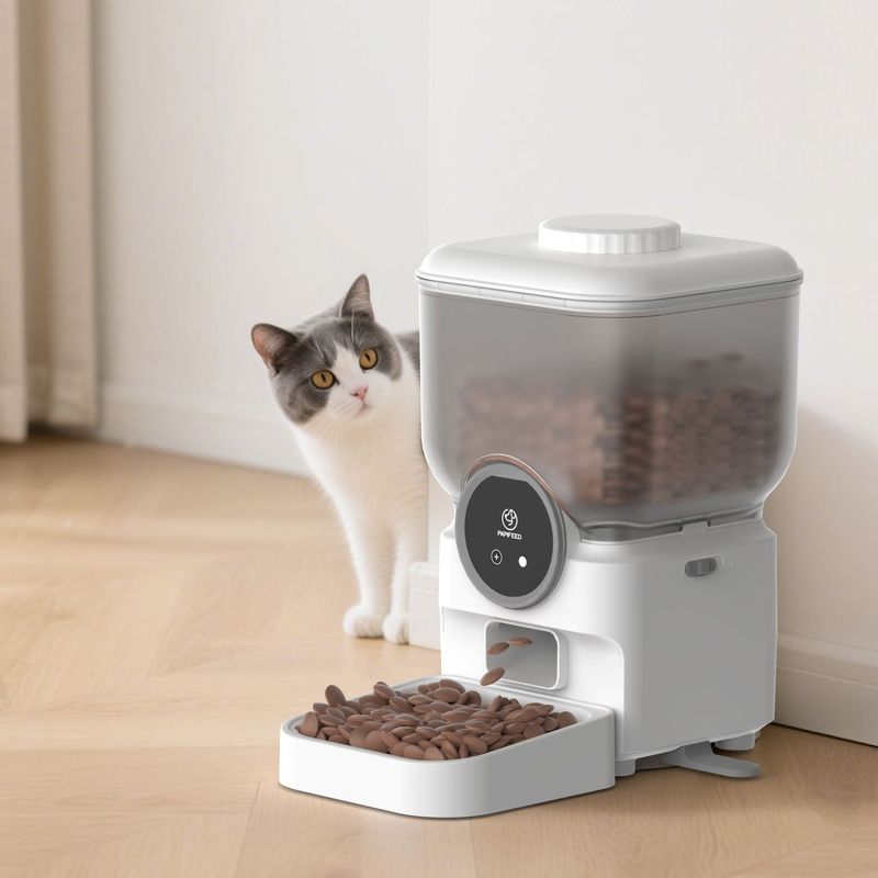 APP宠物智能投食器6.5L容量猫粮喂食机语音WIFI款自动喂食器批发|undefined