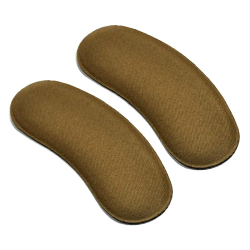 Утолщенный нетканый материал, устойчивый к истиранию, губка для ног, наклейки на пятку, подушка половинного размера для обуви, чтобы улучшить Размер пары