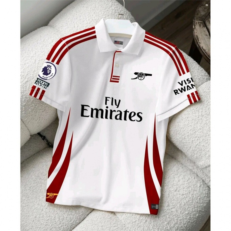 2026 New Cross-Border Model Y2 Amazon Jersey Polo Shirt Short-Sleeved Arsenal Hot-Selling Trendy Brand Can Be Customized 2026 New Cross-Border Model Y2 Amazon Jersey Polo Shirt Short-Sleeved Arsenal Hot-Selling Trendy Brand Can Be Customized