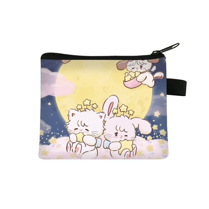 国境を越えたmikkoブランドの小銭入れ、子供用ショートミニバッグ、キュートな小型バッグ、学生向け大容量収納キーバッグ、卸売