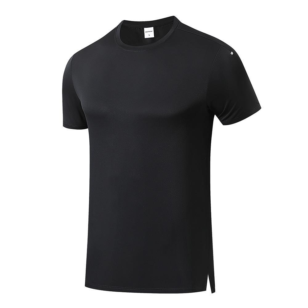 Lulu hombre deportivo de mangas cortas sueltas secado rápido chaqueta casual entrenamiento para correr ropa de entrenamiento de fitness ropa de tenis camiseta de cuello redondo