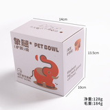 Кошачья чаша Pippi Original слон Legow Bowl Bowl Macaron Color The Tepant Lears -Лучевая чаша для чаши для кошачьего бассейна защита питомца миска