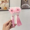 Hanfu, children's hair accessory for princess with tassels, hairgrip, hairpins, wholesale