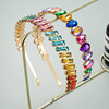 Metal trend headband, hair accessory, hairpins, Korean style, European style