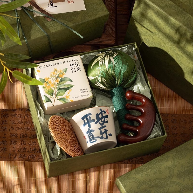 中秋伴手礼教师节礼物送老师员工生日闺蜜女生实用高级感小众礼盒|undefined