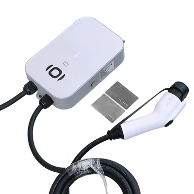 Elektrikli avtomobil şarj stansiyaları, 7Kw Ac Charging Station Gbt