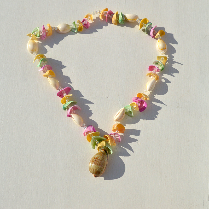 Conchas naturales pulsera caracoles collar diy joyas de chicas hechas a mano puestos de mercado nocturno regalos características pulseras