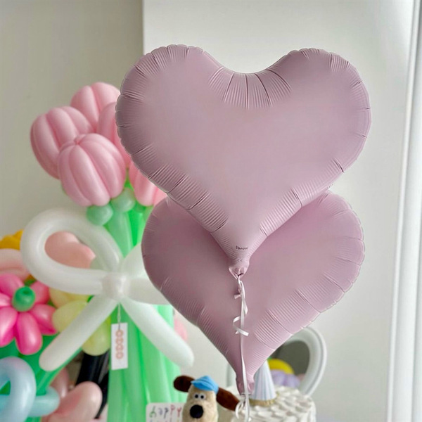 Brand matte balloon for St. Valentine's Day