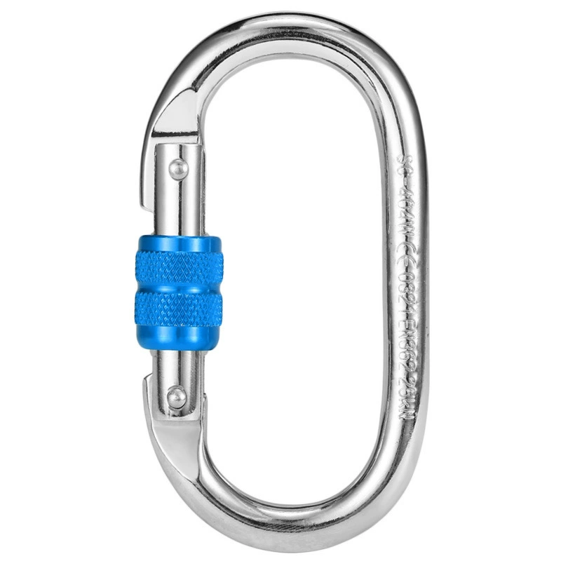 Открытый O-образная пряжка основной замок карабинная пряжка предохранительная пряжка альпинистская крючок стальной замок замок альпинистское оборудование оптом