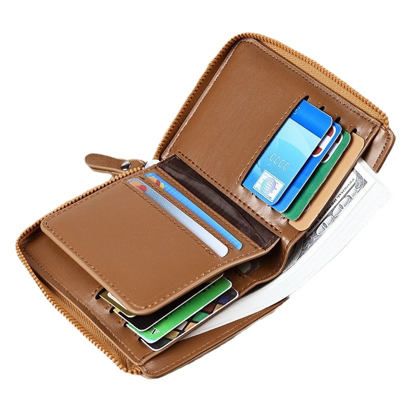 Anti-Theft Card Holder Anti-Magnetic Wallet Men's Rfid Portected
