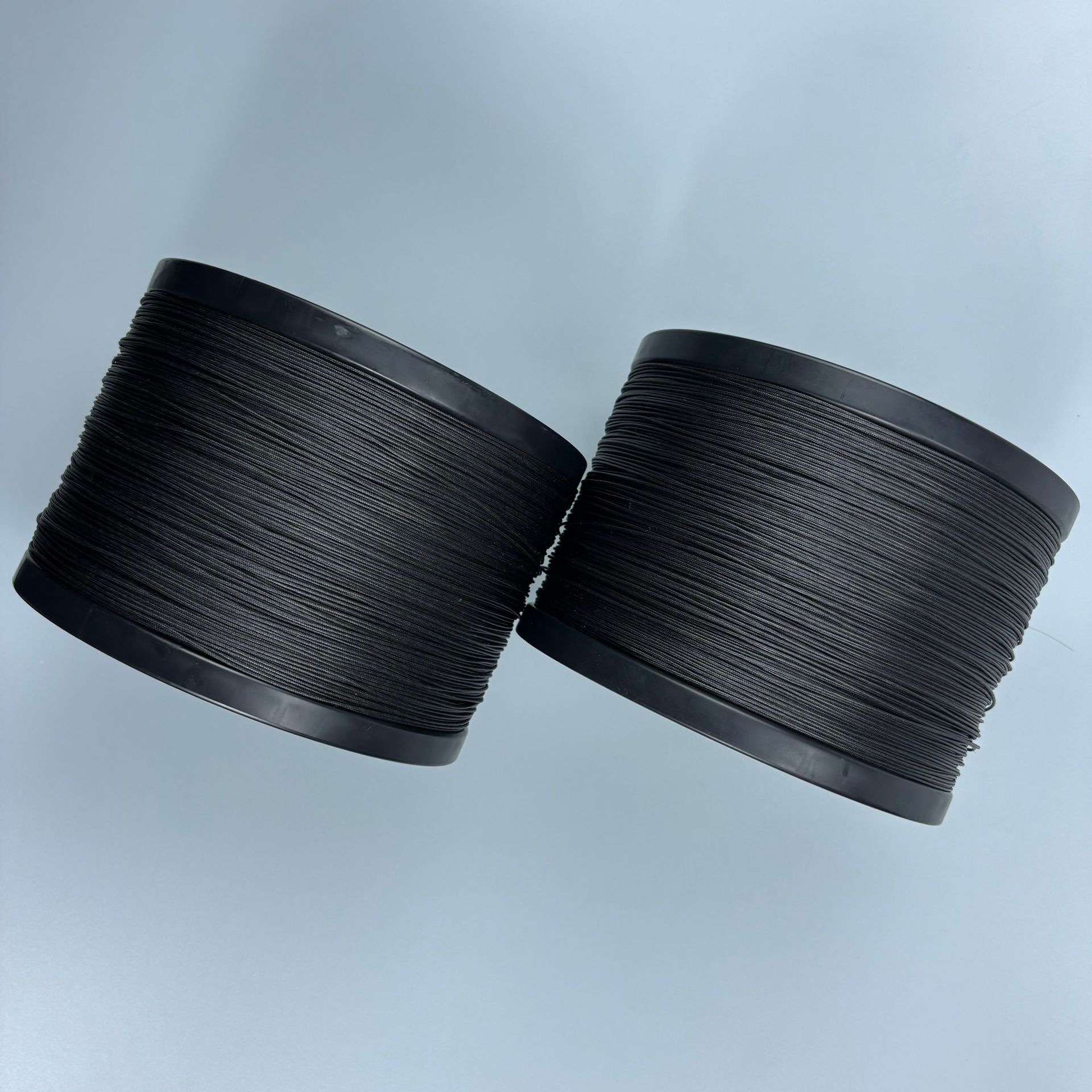 厂家直销 黑色高强纤维绳 1毫米大力马耐磨耐切割渔具钓竿配件绳