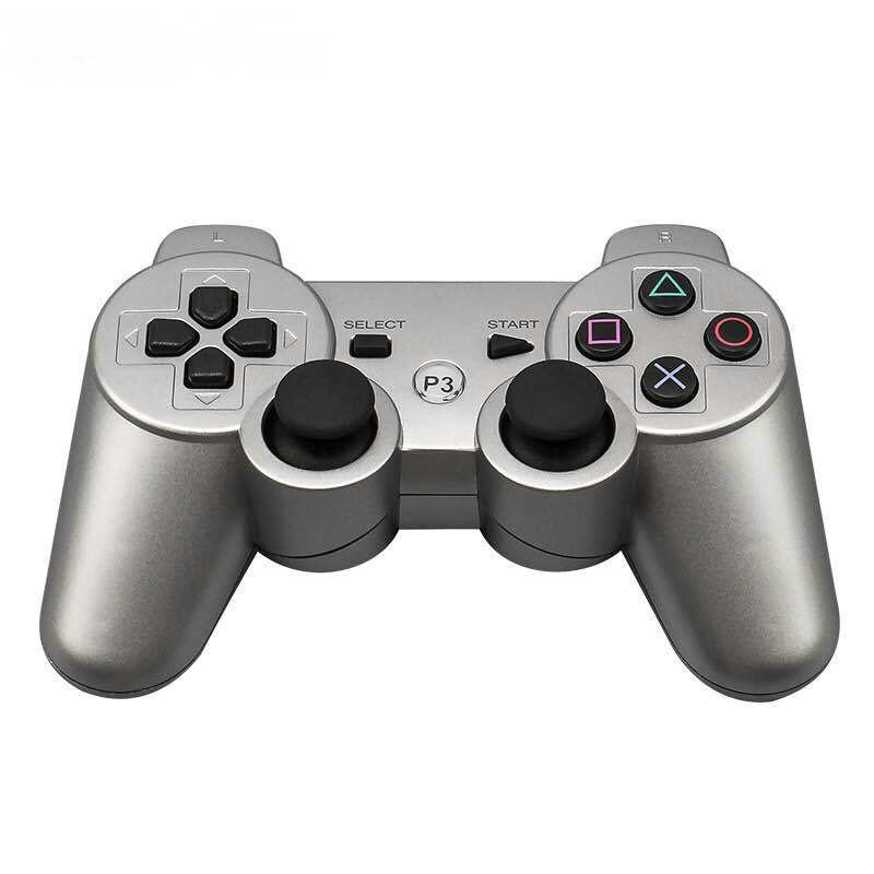 En stock PS3 GamePad PS3 Bluetooth inalámbrico mango PS3 universal botón GamePad fuente de fábrica