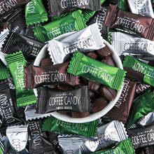 即食咖啡糖硬糖嚼着吃的黑咖啡豆四種口味非提神醒腦糖果批發