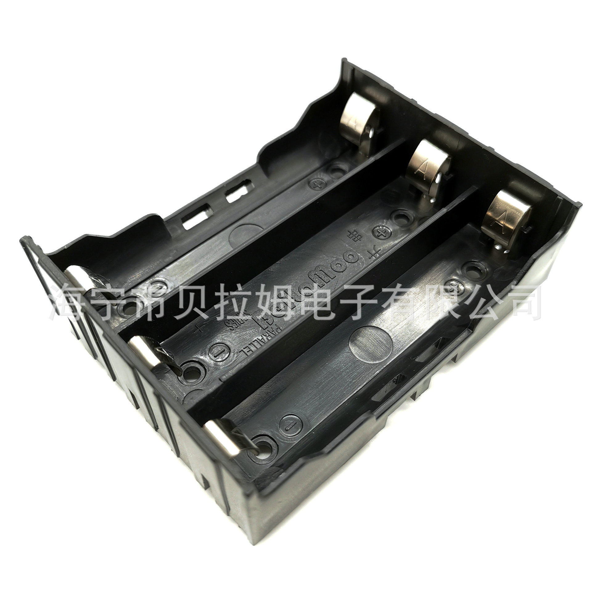 18650三节3节18650*3插针PCB穿孔储能专用电池盒