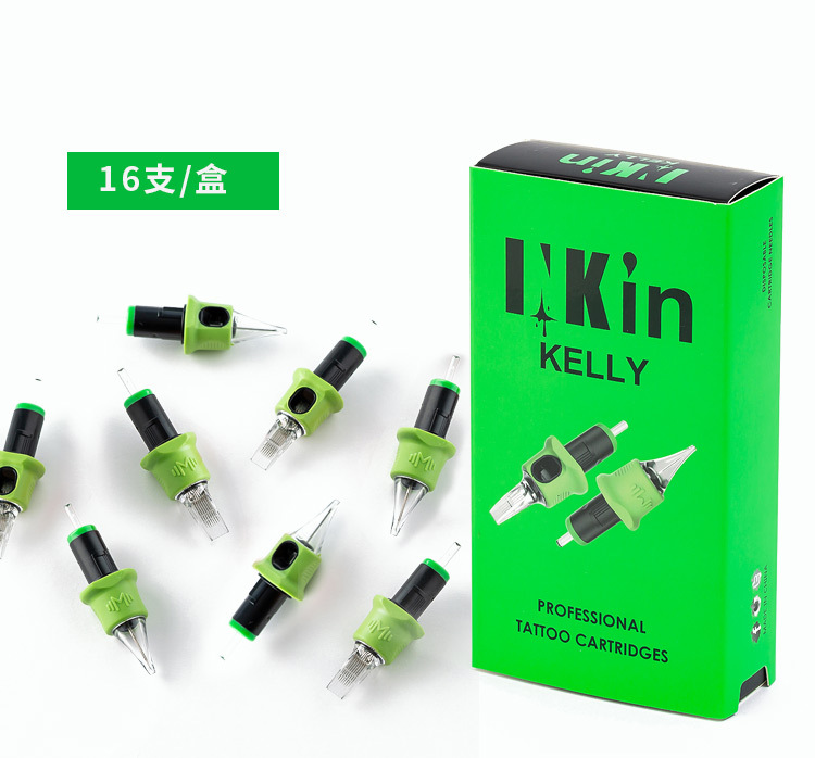 INKin印刻一体针kelly硅胶针指套纹身针纹绣刺青割线打雾针16支/详情7