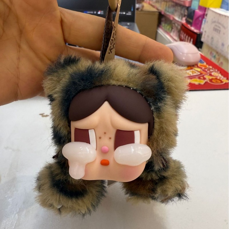 新製品広州バージョンヒョウ猫シリーズビニール顔ぬいぐるみペンダントカーバッグキーホルダーブラインドボックスギフトバッチ|undefined