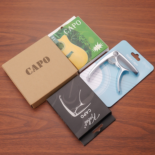 Guitar capo zinc alloy guitar capo folk guitar universal dual-purpose transposition electric guitar high-end rising tone