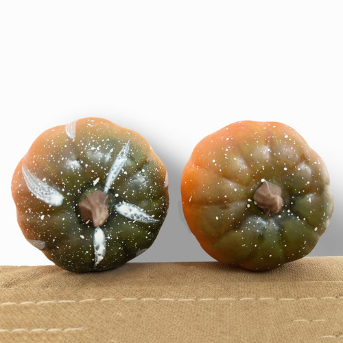 Halloween Simulation 60 Pumpkin Flower Ring Accessories Fruit Vegetable Arrangement Craft