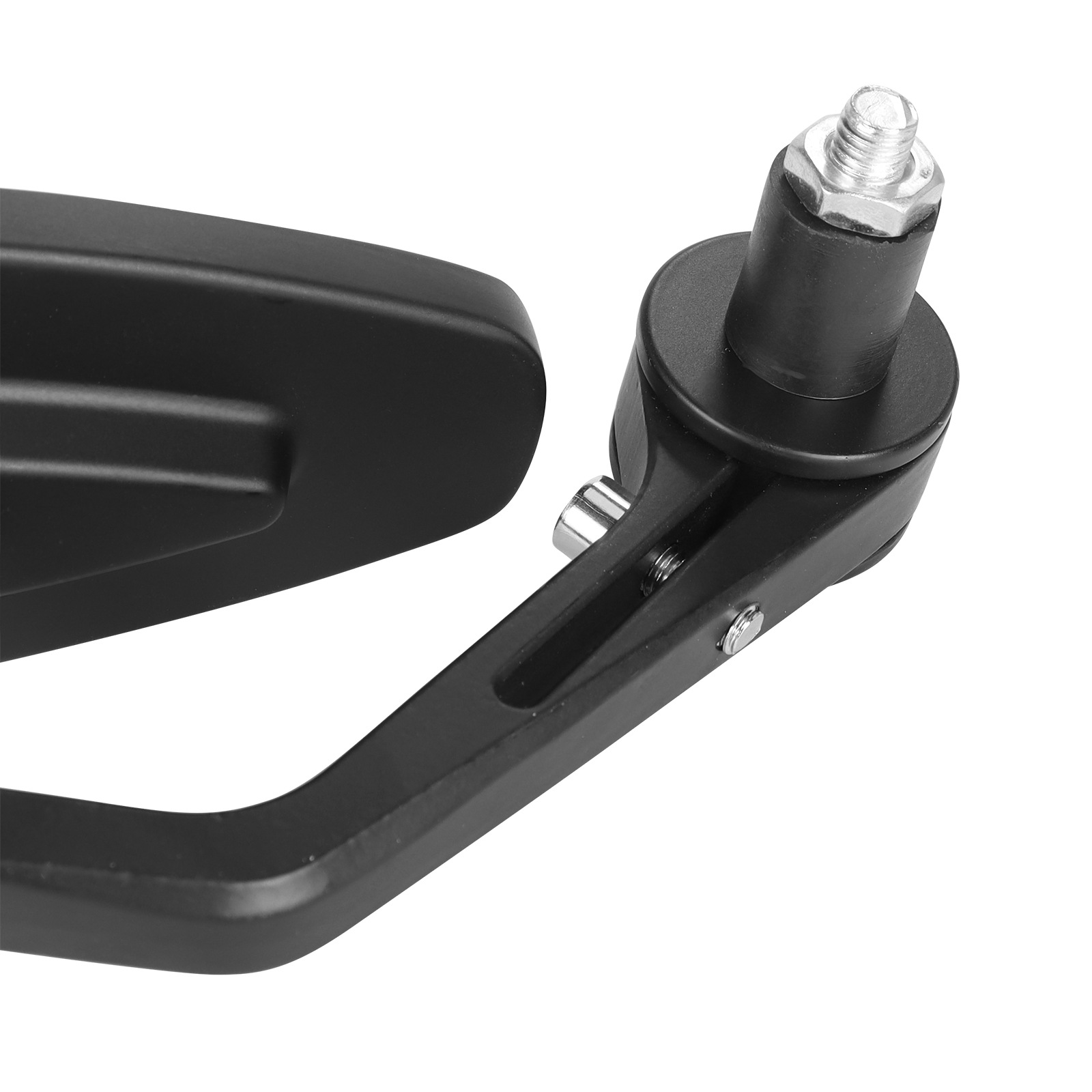 Motorcycle electric car rearview mirror handlebar folding mirror handle cover plug reflector rearview mirror rotatable blue mirror